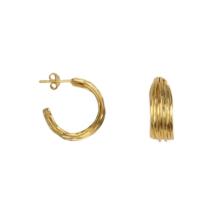 Multiple Hoop - Goud