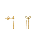 Bow Chain Stud