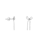 Bow Chain Stud