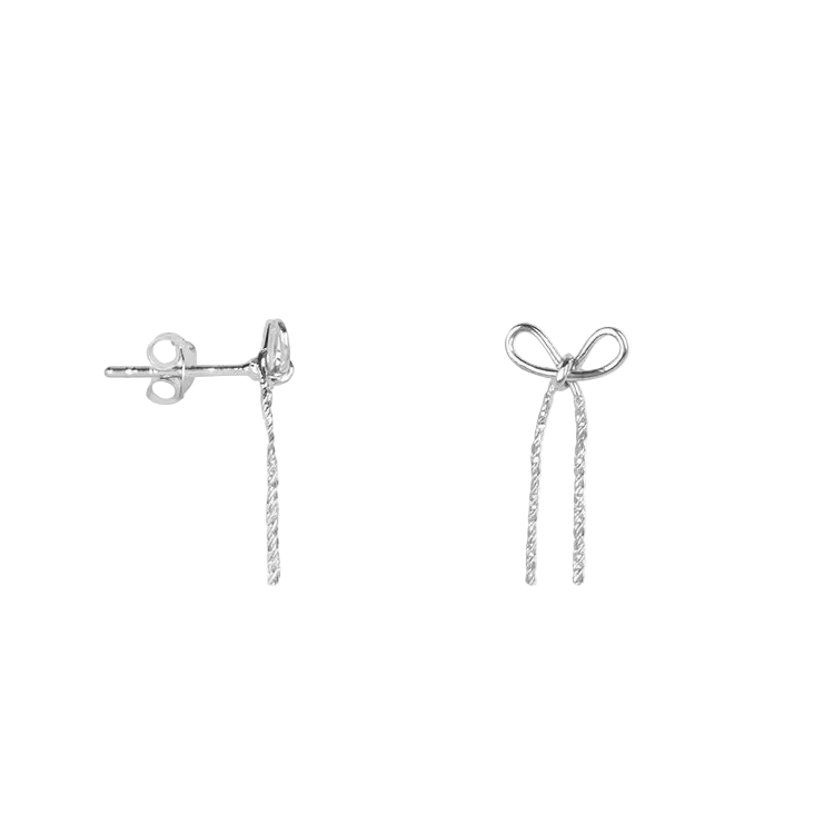 Bow Chain Stud