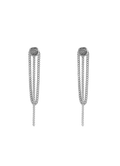 Coinn Chain Stud - Zilver